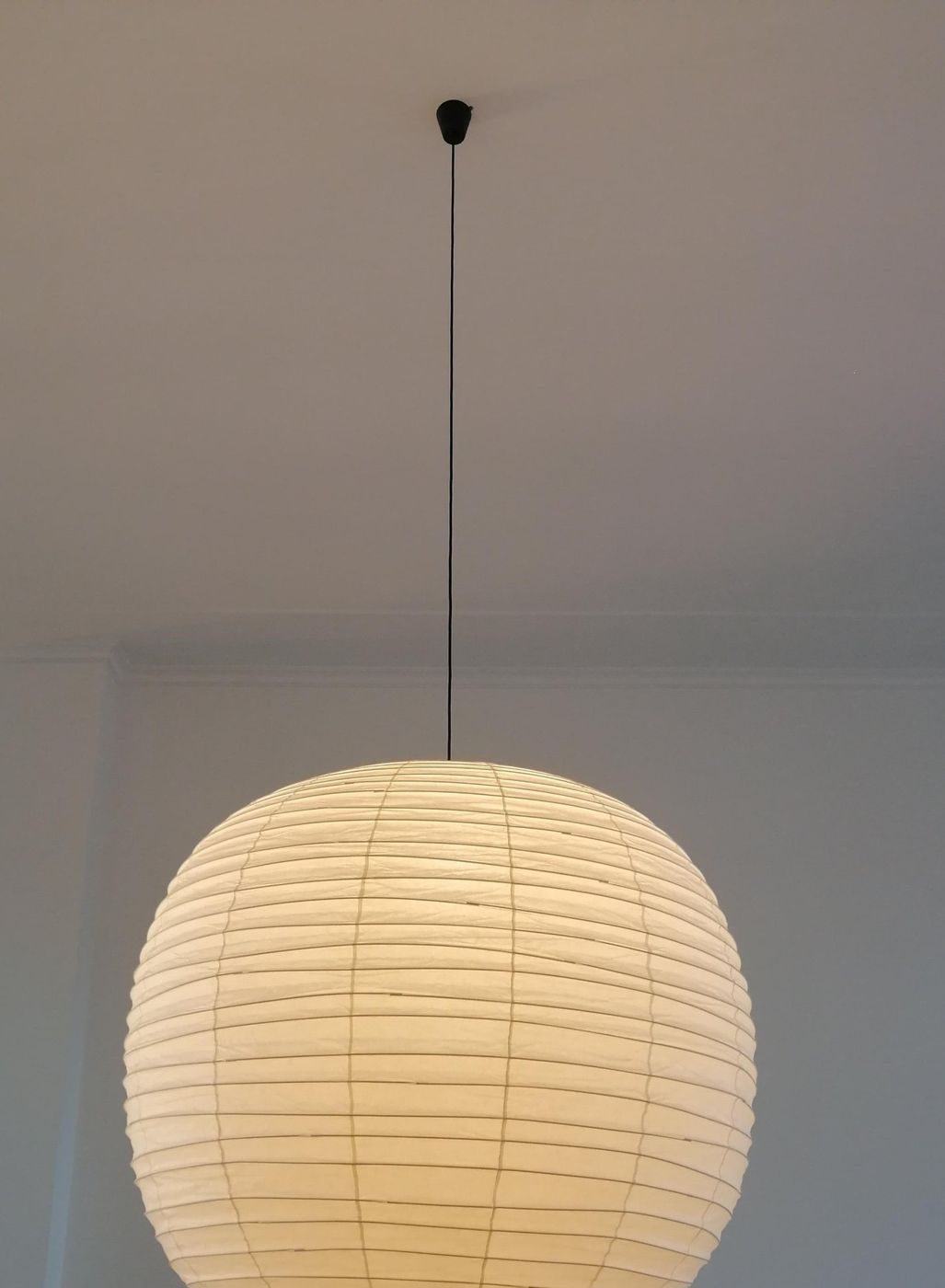 Lampada in carta di riso a sospensione